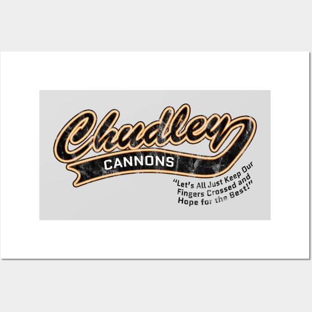 Cannons Vintage Wall Art by LazyDayGalaxy